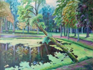 tvenkinys ii. prie raudonės