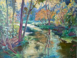 miško upelis rudenį