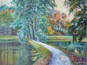 tarp panemunės pilies tvenkinių