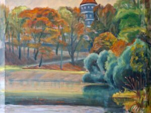 tvenkinys prie panemunės pilių